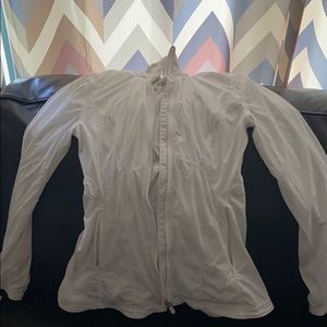 White lululemon jacket
